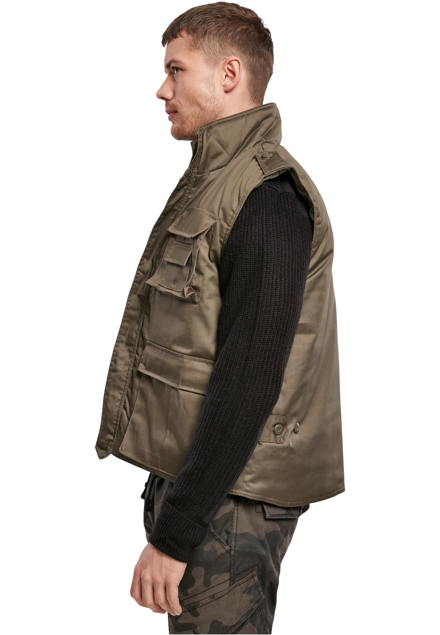Jagd- Und Anglerweste Rangerweste Securityweste olive