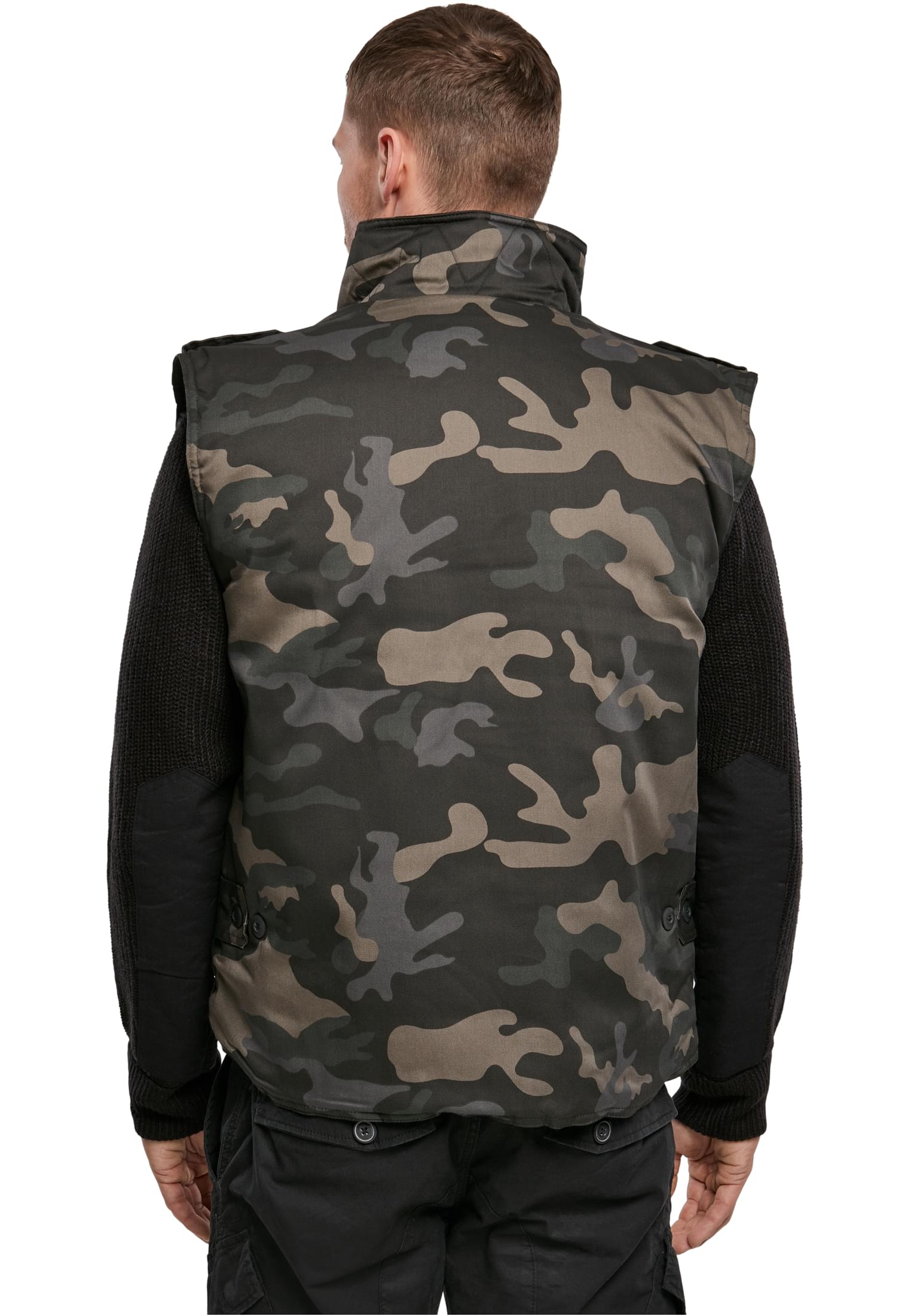Jagd- Und Anglerweste Rangerweste Securityweste dark camo
