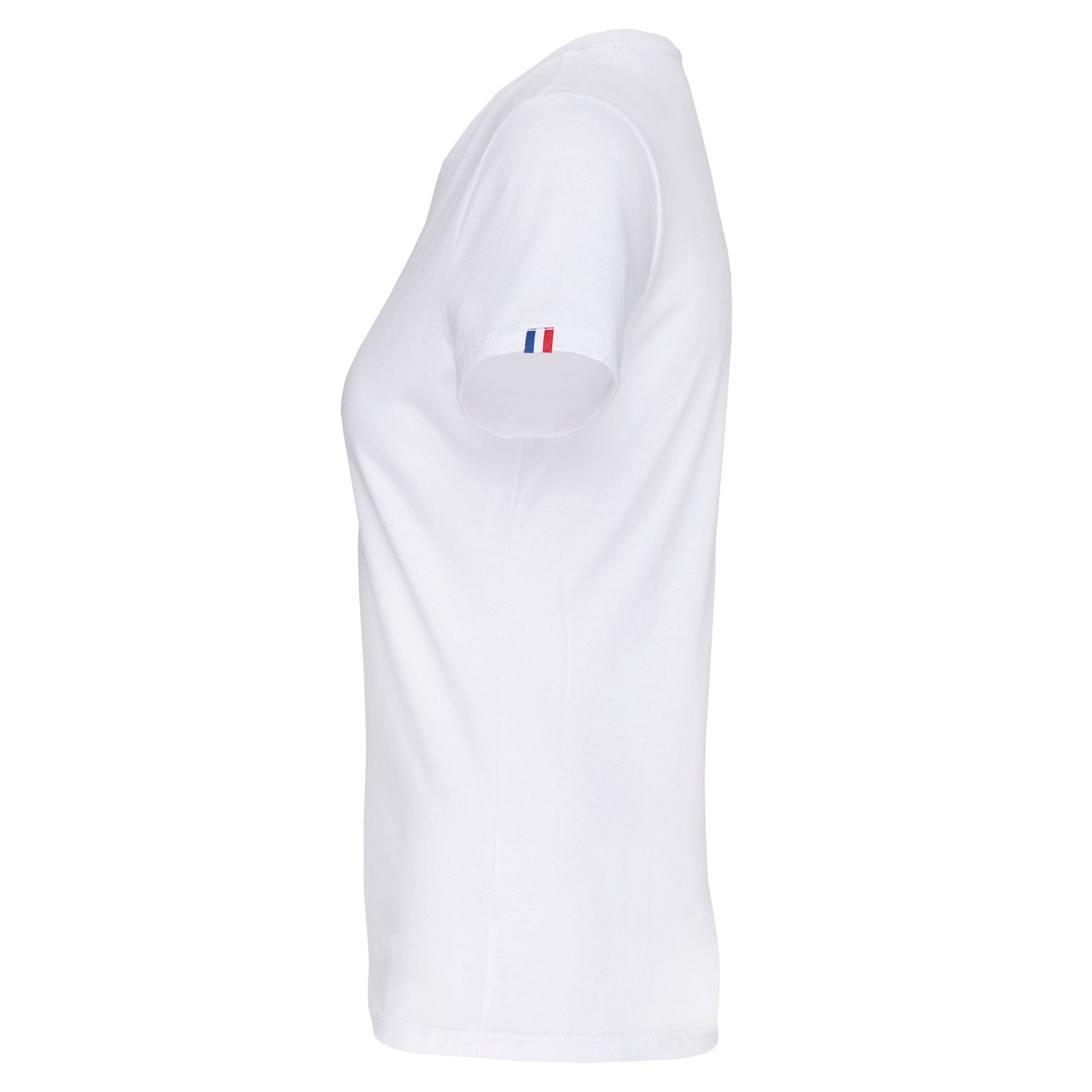 K3041 - Damen Bio-T-Shirt "Origine France Garantie" weiß