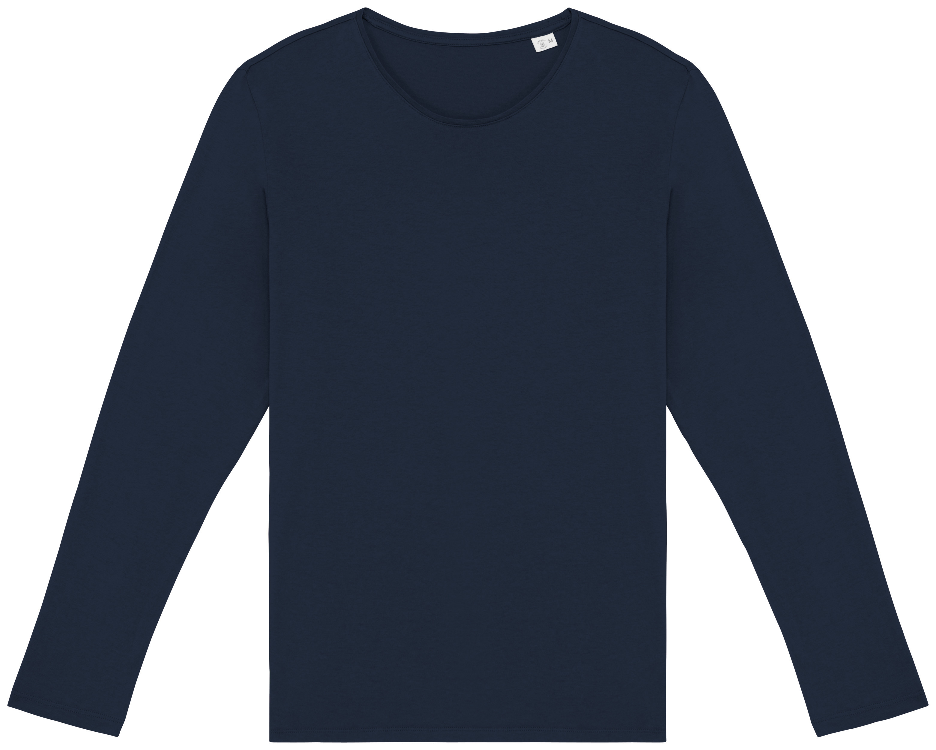 NS336 - Ausgewaschenes T-Shirt mit langen Ärmeln - Made in Portugal