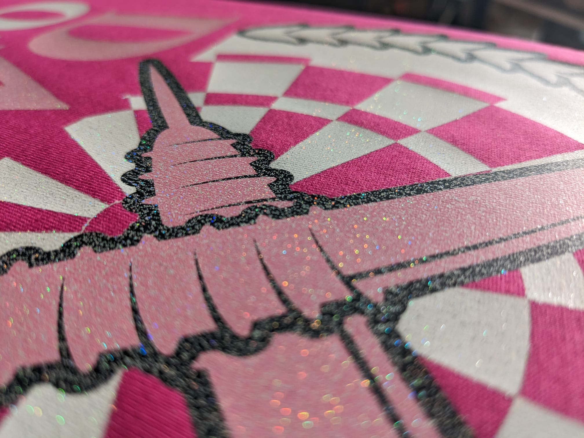 DTF (Direct to Foil) Transfer GLITTER Format A3 | Druckbereich 28 x 38 cm