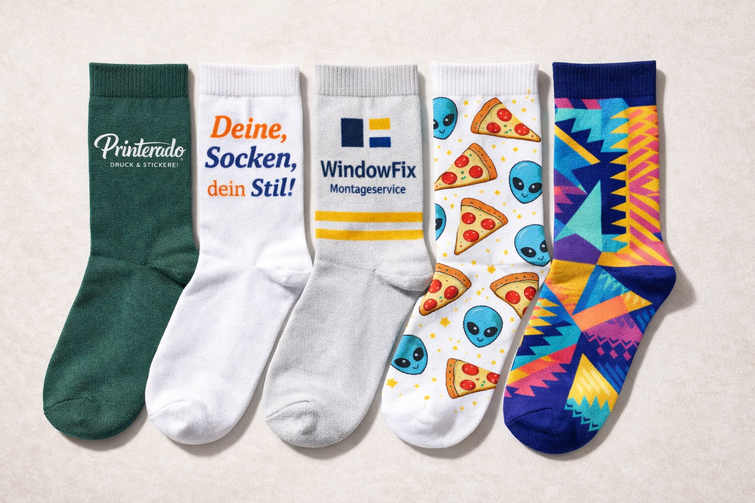 socken-bedrucken-individuell-fuerth-printerado